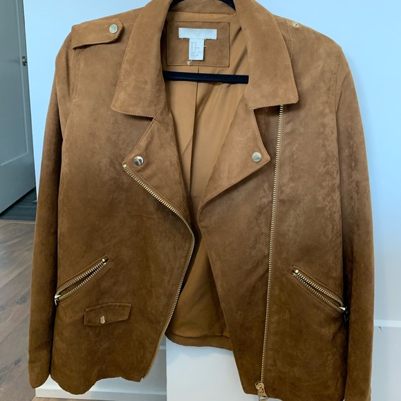 SUEDE H&M Jacket - Picture 4 of 4